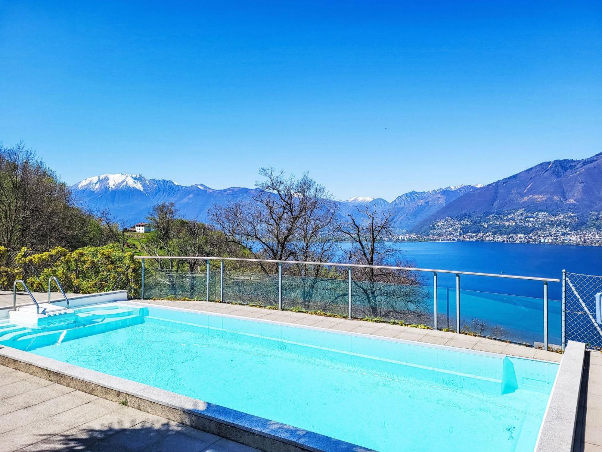 Apartment Vista Lago Maggiore 1-Floor Left By Interhome Gambarogno Kültér fotó